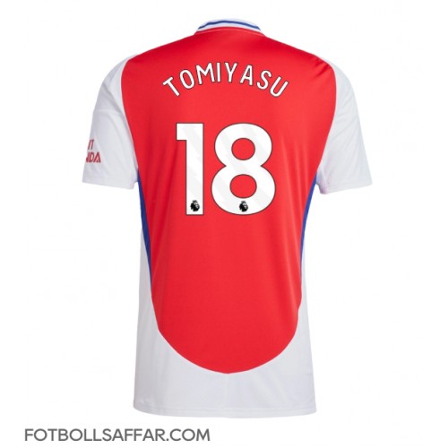 Arsenal Takehiro Tomiyasu #18 Hemmatröja 2024-25 Kortärmad